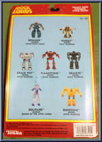 Solitaire from Rock Lords - Heroic Rock Lords manufactured by Tonka [Back]
