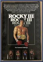 Rocky Balboa (Black Trunks) (Rocky III) from Rocky - 40th Anniversary manufactured by Neca [Back]