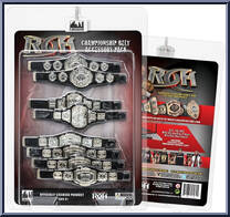 Championship Belt Accessory Pack (Silver) from ROH - Accessories manufactured by Figures Toy Company [Front]
