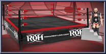 Wrestling Ring from ROH - Accessories manufactured by Figures Toy Company [Loose]