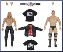 Jerry Lynn / Nigel McGuinness from ROH - Basic Series manufactured by Jazwares [Loose]