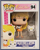 Sailor Venus & Artemis from Sailor Moon - Pop! Vinyl Figures manufactured by Funko [Front]