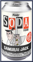 Samurai Jack from Samurai Jack - Soda manufactured by Funko [Front]