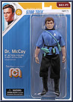 Dr. McCoy (Vintage Blue Phaser) from Sci-Fi - Star Trek manufactured by Mego 2018 [Front]
