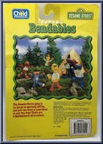 Bert from Sesame Street - Bendables manufactured by Child Dimension [Back]