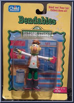 Bert from Sesame Street - Bendables manufactured by Child Dimension [Front]