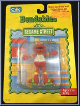 Elmo from Sesame Street - Bendables manufactured by Child Dimension [Front]