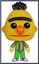 Bert (Flocked) from Sesame Street - Pop! Vinyl Figures manufactured by Funko [Loose]