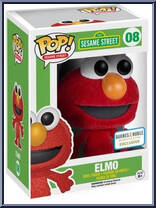 Elmo (Flocked) from Sesame Street - Pop! Vinyl Figures manufactured by Funko [Front]