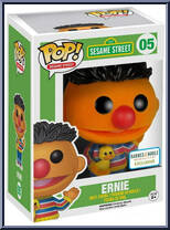 Ernie (Flocked) from Sesame Street - Pop! Vinyl Figures manufactured by Funko [Front]
