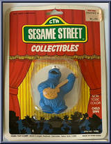 Cookie Monster (Guitar) from Sesame Street - Mini manufactured by Tara Toy [Front]