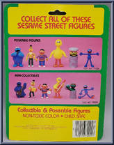 Ernie (Drum) from Sesame Street - Mini manufactured by Tara Toy [Back]