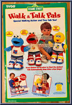 Walk & Talk Elmo from Sesame Street - Plush manufactured by Tyco [Back]