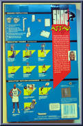 Shaqulle O'Neal (Magic) (Rookie of the Year) from Shaq Attack - Figure and Hoop manufactured by Kenner [Back]