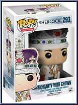 Moriarty with Crown from Sherlock - Pop! Vinyl Figures manufactured by Funko [Front]