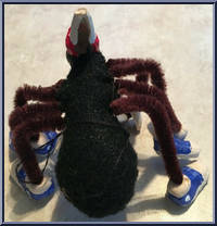 Antioch the Spider (Rock-afire Explosion) from Showbiz Pizza Place - Plush manufactured by Showbiz Pizza Place [Loose]