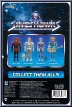 Bluegrass (Toy Version) from SilverHawks - ReAction Figures manufactured by Super7 [Back]
