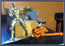 Silver Surfer (10" Scale) from Silver Surfer - 30th Anniversary manufactured by Toy Biz [Loose]