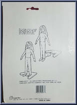 Girl #3 from Simplicity Fashion Designer Dolls - Basic Series manufactured by Lanard Toys [Back]