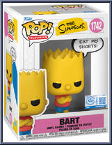 Bart (Eat My Shorts!) from Simpsons - Pop! Vinyl Figures manufactured by Funko [Front]