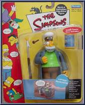 Captain McAllister from Simpsons - Series  5 manufactured by Playmates [Front]