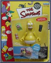 Homer Simpson (Casual) from Simpsons - Series  4 manufactured by Playmates [Front]