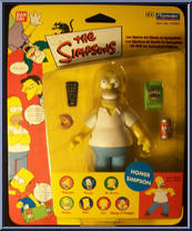 Homer Simpson from Simpsons - UK Exclusives manufactured by Playmates [Front]