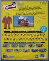 Kent Brockman from Simpsons - Series  5 manufactured by Playmates [Back]