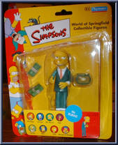 Mr. Burns from Simpsons - UK Exclusives manufactured by Playmates [Front]
