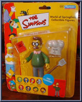 Ned Flanders from Simpsons - UK Exclusives manufactured by Playmates [Front]