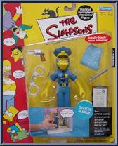 Marge Simpson (Officer) from Simpsons - Series  7 manufactured by Playmates [Front]