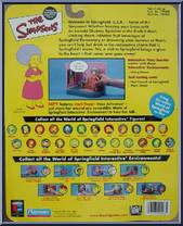 Patty Bouvier from Simpsons - Series  4 manufactured by Playmates [Back]