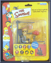 Stephen Hawking from Simpsons - UK Exclusives manufactured by Playmates [Front]