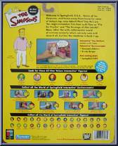 Troy McClure from Simpsons - All-Star Voices - Series 1 manufactured by Playmates [Back]