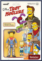 Meat And You: Partners In Freedom (Troy McClure) from Simpsons - ReAction Figures manufactured by Super7 [Front]
