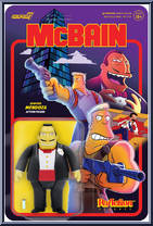 Senator Mendoza (McBain) from Simpsons - ReAction Figures manufactured by Super7 [Front]