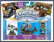 Pirate Seas from Skylanders - Spyro's Adventure - Adventure Packs manufactured by Activision [Front]