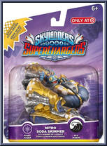 Nitro Soda Skimmer from Skylanders - SuperChargers - Vehicles manufactured by Activision [Front]