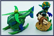 Super Shot Stealth Elf / Stinger from Skylanders - SuperChargers - Combo Packs manufactured by Activision [Loose]