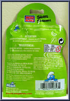 Harmony Smurf from Smurfs - Blind Packs manufactured by Mega Bloks [Back]