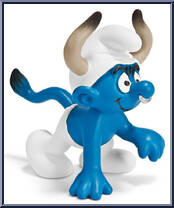 Taurus Smurf Action Figure