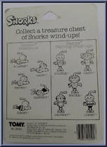 Casey from Snorks - Walking Wind-Ups manufactured by Tomy [Back]