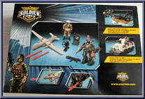 EXO-Drone Machine Figure Set #1 from Soldier Force - Basic Series manufactured by Chap Mei [Back]
