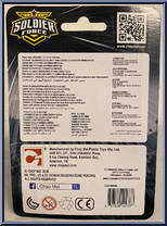 Military Action Figure #2 from Soldier Force - Basic Series manufactured by Chap Mei [Back]