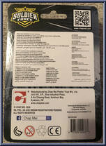 Military Action Figure #3 from Soldier Force - Basic Series manufactured by Chap Mei [Back]