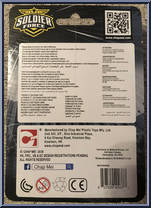 Military Action Figure #4 from Soldier Force - Basic Series manufactured by Chap Mei [Back]