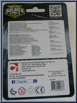 Military Action Figure #5 from Soldier Force - Basic Series manufactured by Chap Mei [Back]