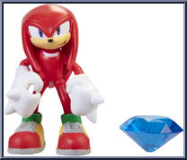 Knuckles (with Blue Chaos Emerald) Action Figure