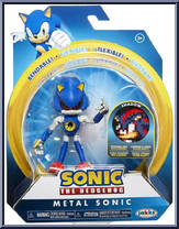 Metal Sonic (with Shadow Disk) from Sonic the Hedgehog - Basic Series manufactured by Jakks Pacific [Front]