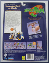 Tasmanian Devil / Blanko from Space Jam - Basic Series manufactured by Playmates [Back]